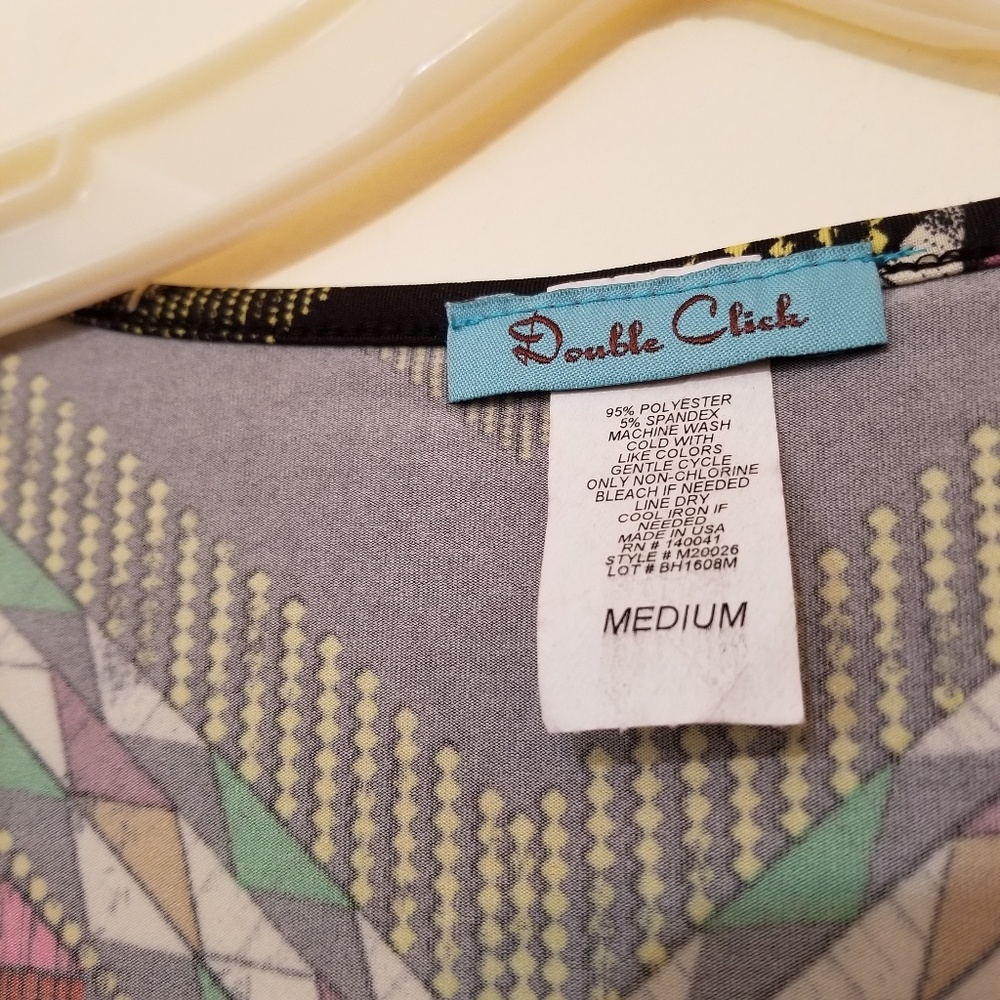 Double Click Multicolored Knit Top - Picture 4 of 4